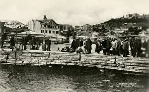 Awaiting Prints: Constantinople - Princes Islands - Buyukada Waterfront