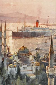Tugs Prints: Constantinople - RMS Carinthia