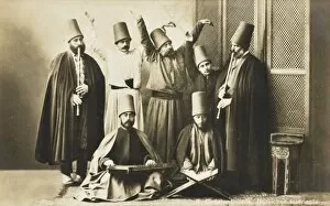 Konya Collection: Constantinople - Whirling Dervish Group