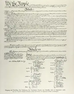 The Constitution of the United States (17th September