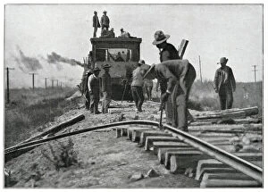 Move Collection: Constitutionalists Repair Railway Destroyed by Federalists