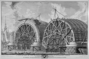 Form Collection: Construction of Blackfriars bridge, London