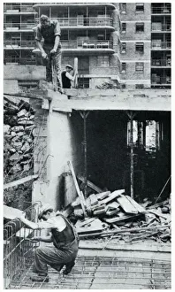 Builder Prints: Construction of casualty clearing station, September 1939
