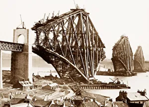 Construction of the Forth Railway Bridge
