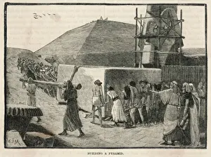 Pyramids Prints: Construction of Pyramids