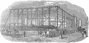 Images Dated 13th January 2005: Construction of the Royal Exchange, London, 1842