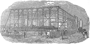Images Dated 13th January 2005: Construction of the Royal Exchange, London, 1842