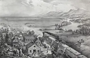 Westward Prints: Across the continent, Westward the Course of Empire Takes It