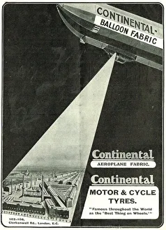 Continental Prints: Continental Aeroplane & Balloon Fabrics