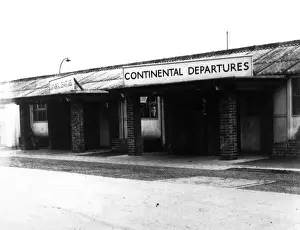 Continental Departures at Heathrow Airport