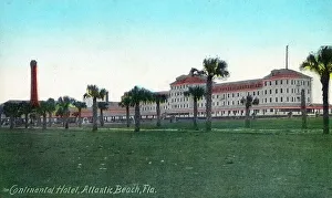 Continental Prints: Continental Hotel, Atlantic Beach, Florida, USA