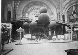 Aeronautique Gallery: Continental stand at the Salon Aeronautique in 1909