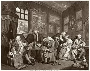 Arrange Gallery: Contract I Hogarth 1745