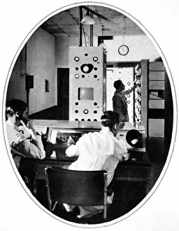 The control room of the Baird apparatus, showing the vision