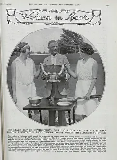 Joint Prints: A Controversial Tennis Cup