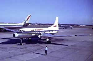 Allegheny Gallery: Convair 580 of Allegheny at Hartford, Conn - Photo by H