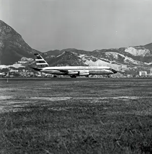 Convair CV880M VR-HFS Cathay Pacific Kai Tak Hong Kong 1962