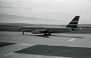 Convair CV880M VR-HFT Cathay Pacific Kai Tak Hong Kong 1965