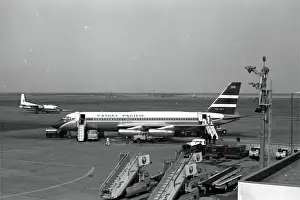Convair CV880M VR-HFY Cathay Pacific Tokyo Haneda 1967