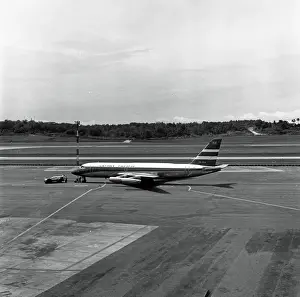 Lumpur Prints: Convair CV880M VR-HGA Cathay Pacific Kuala Lumpur 1969