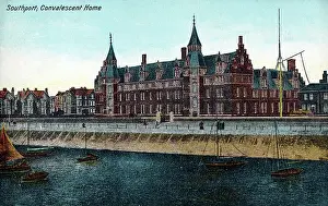 Mansions Prints: Convalescent Home (Southport Promenade Hospital)