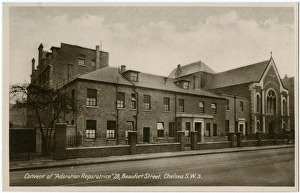 Images Dated 8th April 2016: Convent of Adoration Reparatrice - Beaufort Street, London