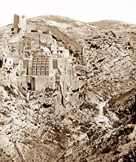 Saba Prints: Convent of Mar Saba, Israel