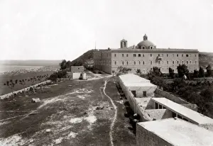 Carmel Prints: Convent of Mount Carmel, Palestine (Israel) circa 1890