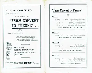 From Convent to Throne by J A Campbell