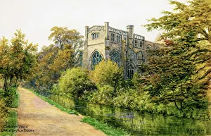 Convent Walk, Christchurch Priory, Christchurch, Dorset