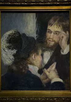 Images Dated 11th July 2015: Conversation, 1870s, by Pierre-Auguste Renoir
