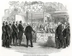 Victorians Collection: Conversazione of educational exhibition, St. Martins Hall