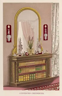 Book Case Prints: Converted Cheffonier