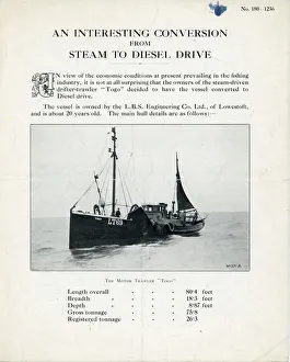 Converting Prints: Converting from marine steam to diesel drive