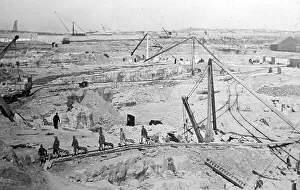 Convicts Prints: Convicts working in a quarry