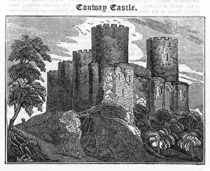 Conway Prints: Conway Castle / 1825
