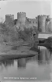 Conway Prints: Conway Castle Reflection