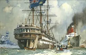 Conway Prints: The Conway, Liverpool and the Mauretania