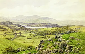 Conway Prints: Conway Valley, Colwyn Bay, Clwyd, North Wales