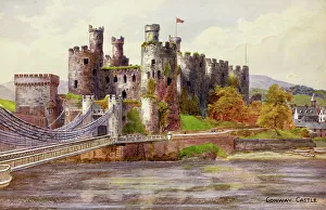 Conway Prints: Conwy Castle, Conwy (Conway), North Wales