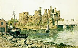 Conwy Castle, Conwy (Conway), North Wales