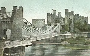 Conway Prints: Conwy Castle, Wales