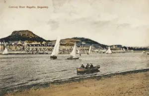 Conway Prints: Conwy River Regatta - Deganwy, Wales