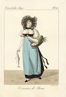 Divers Prints: Cook of Bern, Switzerland, 19th century