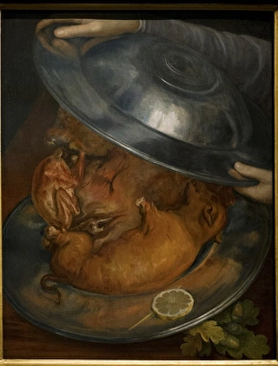 Images Dated 11th July 2015: The Cook, c. 1570, by Giuseppe Arcimboldo