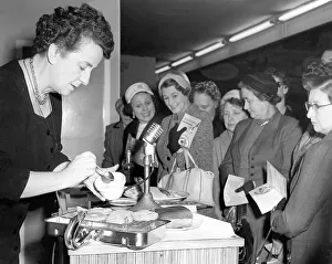 Eager Prints: Cookery demonstration