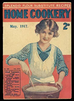 Images Dated 17th October 2007: Cookery Magazine 1917