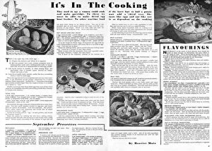 Images Dated 24th January 2020: Its in the cooking, 1943