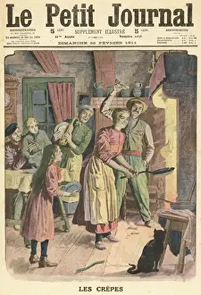 Mama Prints: Cooking Crepes 1911