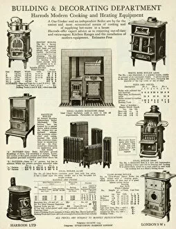 Cooking and heating equipment 1929